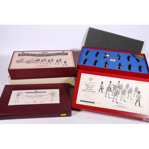 26 - Britains Petite Ltd, three sets including 00316 The Pipes & Drums of The Irish Guards, limited e... 