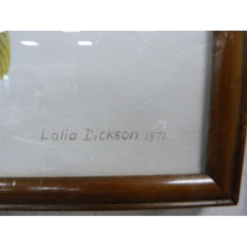 14 - Lalia DicksonBotanical studySigned and dated 1971.