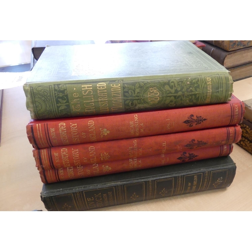 1045 - Five Books - History of England in three Vols, The English Magazine 1888 & Livestock Health & Diseas... 