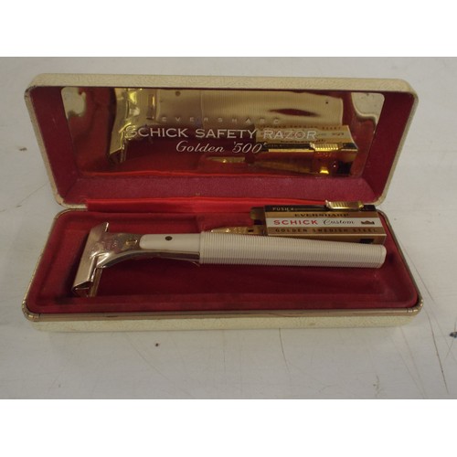 schick golden 500 razor