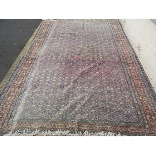 555 - Huge oriental soft rug 
approx. 12ft x 8 ft.