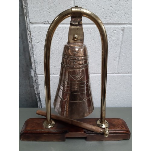 11 - Original Buddist Monks Prayer bell from 17th - 18th century? Beautiful condition and sound. 46 x 43 ... 