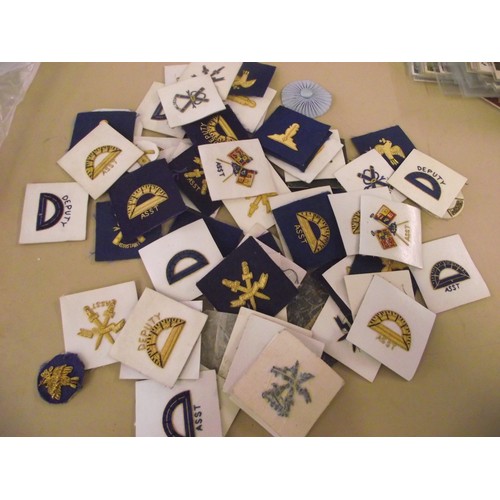 45 - Collection of masonic badges