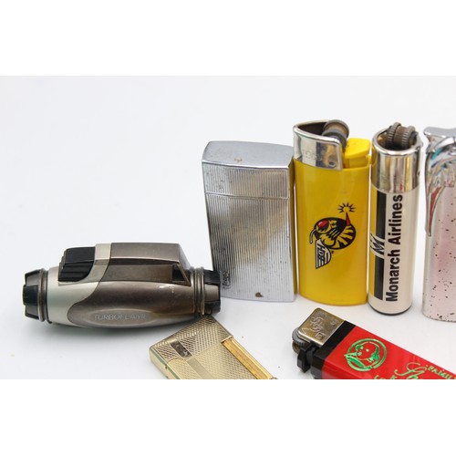 8 - ,24 x Assorted Cigarette LIGHTERS Inc Vintage, Zippo Style, Novelty Etc