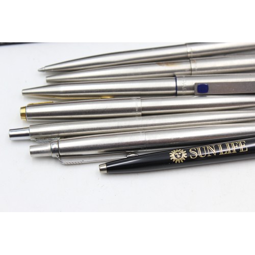 37 - ,8 x Assorted Vintage PARKER Ballpoint Pens / Biros Inc Vintage, Jotter, Boxed