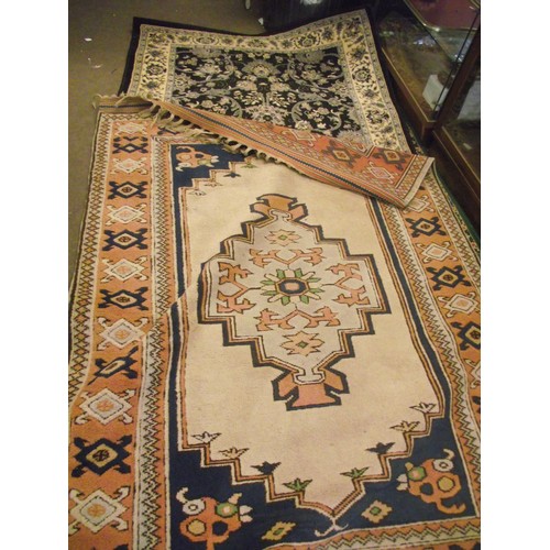 6 - 2 vintage rugs