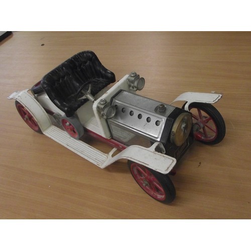 463 - Very rare metal Mamod steam engine vintage Roadster  car sa1.
approx 15 inches.