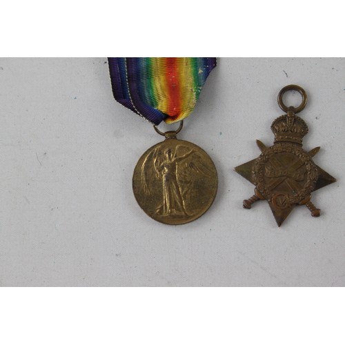 268 - ,2 x WW1 Medals Named Inc 1914-15 Star To L-17118 DVR J.Dean R.F.A Etc