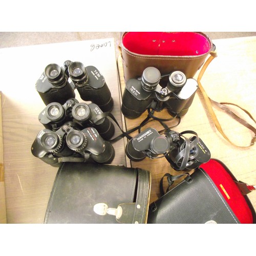 29 - 5 Pair of binoculars.