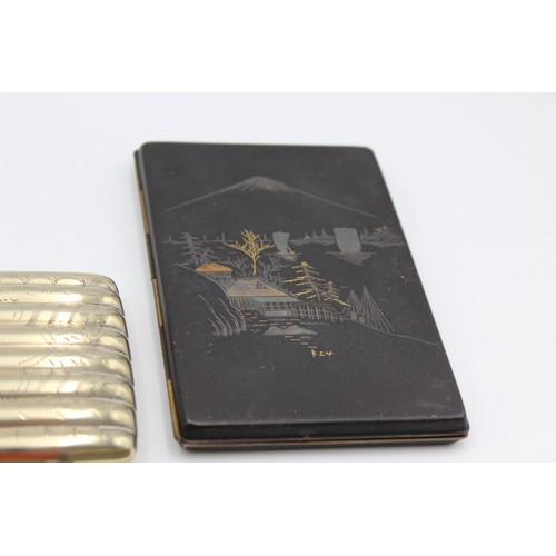 19 - ,7 x Antique / Vintage TOBACCIANA Inc Vestas, Silver Plate, Cigarette Cases Etc