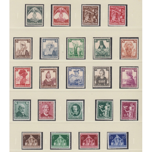 415 - A mint collection from 1872 to 1945, including mint unmounted, mounted and mint no gum, includes sha... 