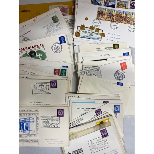 268 - A vast GB FDC collection of over 4500+ covers from 1940s to 2012, in albums and loose, including Roy... 