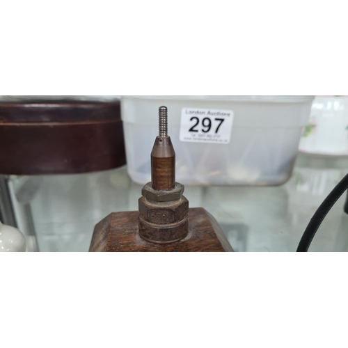 300 - A Spark Plug from The Bluebird K3 Powerboat driven by Sir Malcolm Campbell on  Lake Maggiore 2nd Sep... 