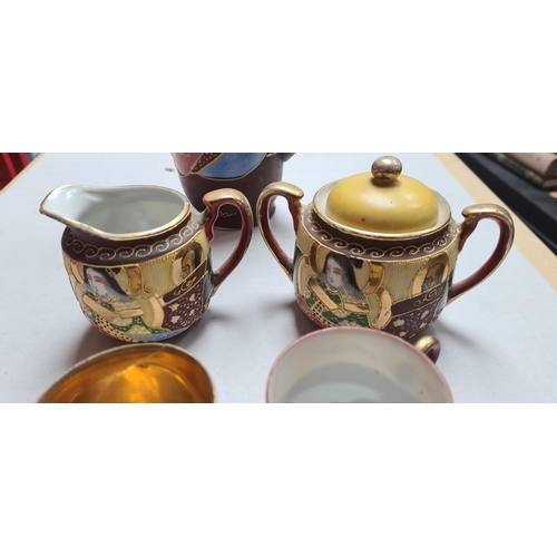 304 - 1930s Japanese Porcelain Tea Set