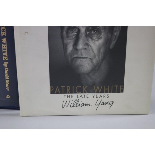 10 - Various biographical works on Australian novelist Patrick White, including 'Patrick White - A Life' ... 