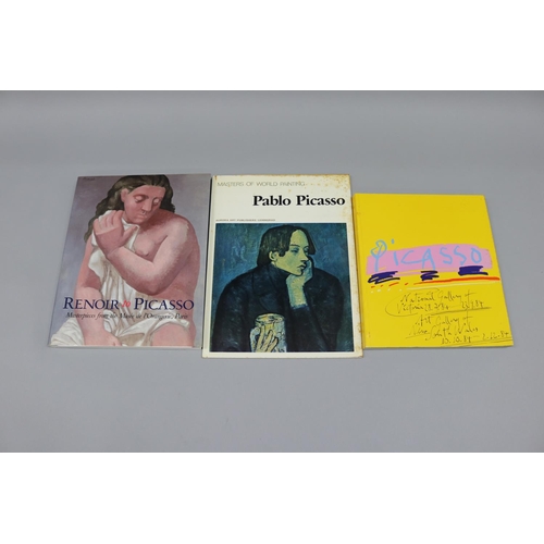 36 - Several art reference gallery edition books and catalogues on Picasso (3)