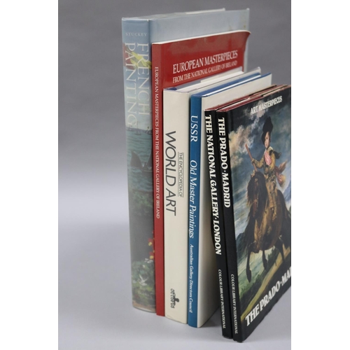 37 - Collection of art reference books and gallery catalogues relating to master works and painters of va... 