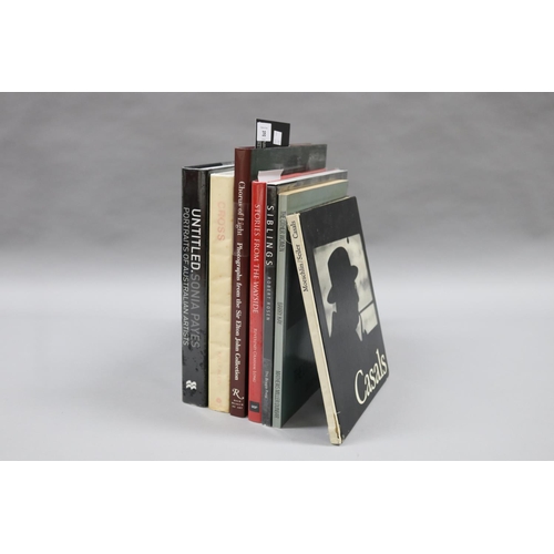 38 - Collection of photography books detailing subject matter of human interest, including portraiture an... 