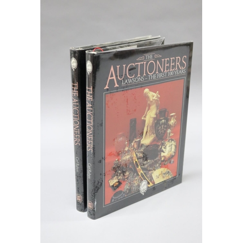47 - Two editions of 'The Auctioneers - Lawsons - The First 100 Years' - by Carl Ruhen, published by Ayer... 