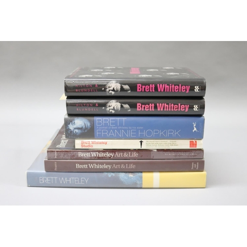 53 - Collection of biographical and reference books on Brett Whitely, including Hilton and Blundell, 'Bre... 