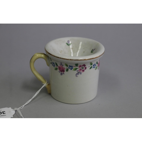 3046 - Antique two piece Chatsworth spittoon, approx 8cm H