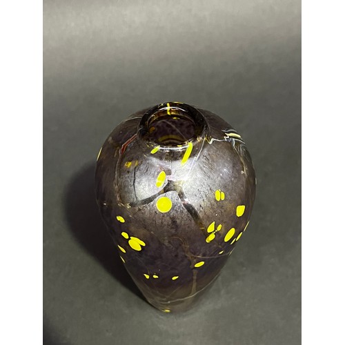 6 - Art glass vase, approx 19cm H