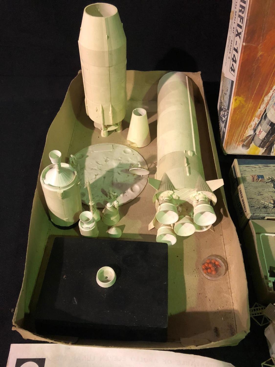 1970's Airfix Apollo Saturn V with Lunar module