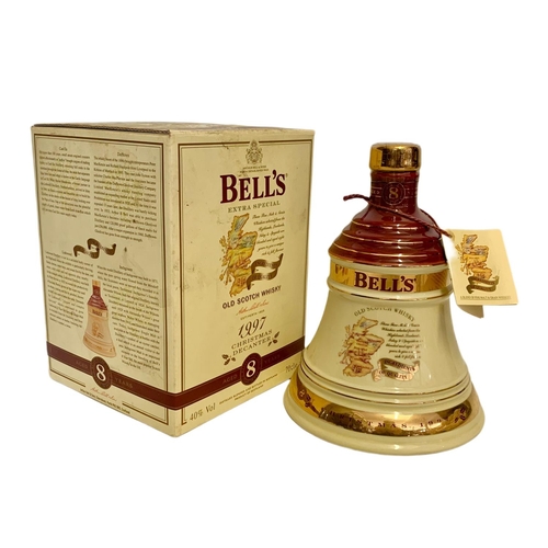 51 - Unopened Bell’s Old Scotch Whisky 1997 Christmas Decanter. 70cl, 40%